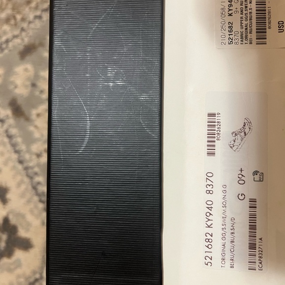 Gucci Men's Brown and Blue Sneakers - Picture 5 of 5